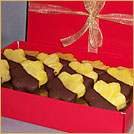 Chocolate Dipped Pineapple Daisies
