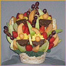 Spectacular Fruit w/Chocolate Dipped Pineapple Daisies