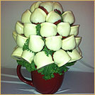 Bouquet of Berries in White Chocolate